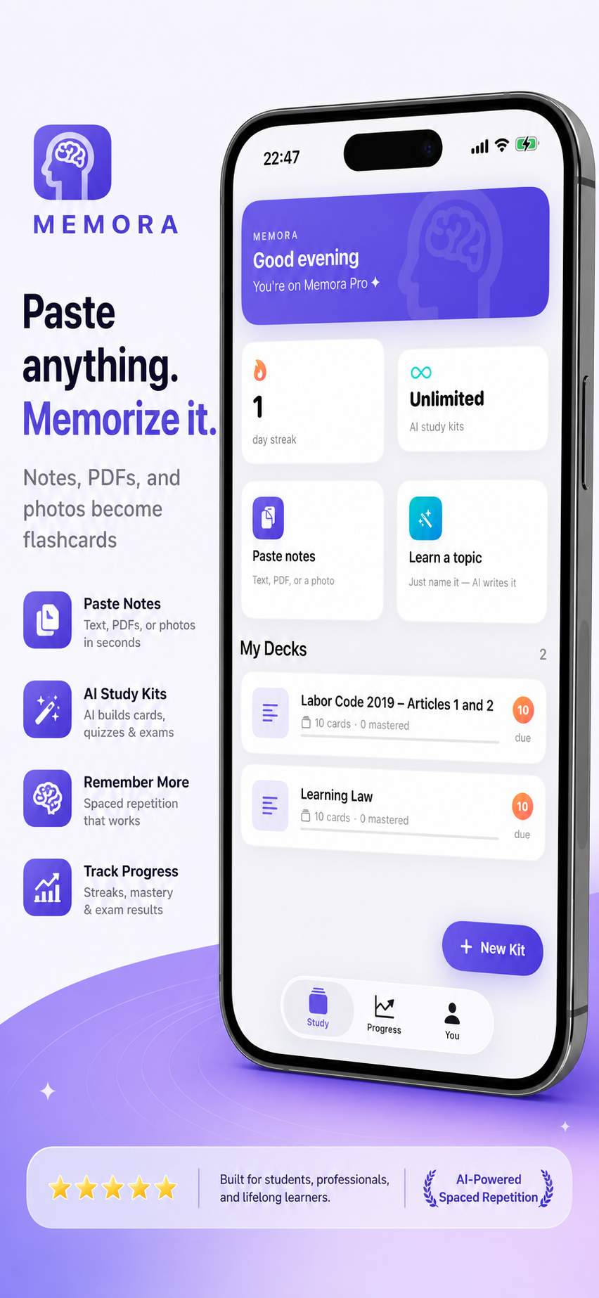 Home / Create Study Kit